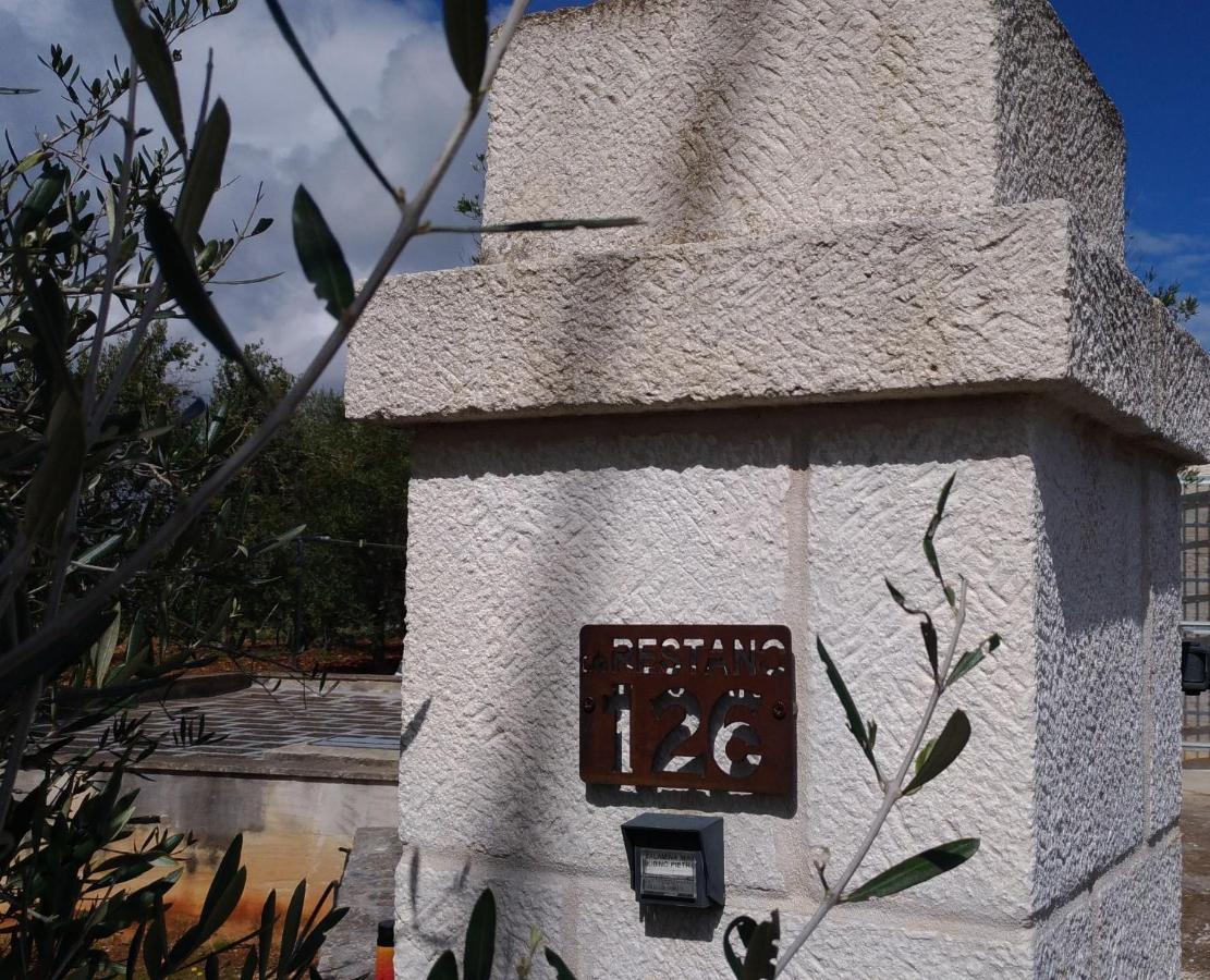 チステルニーノ Trullo Salaminaヴィラ エクステリア 写真